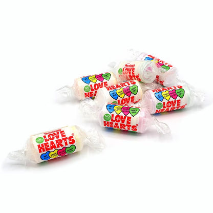 Love Hearts Mini Rolls Candy
