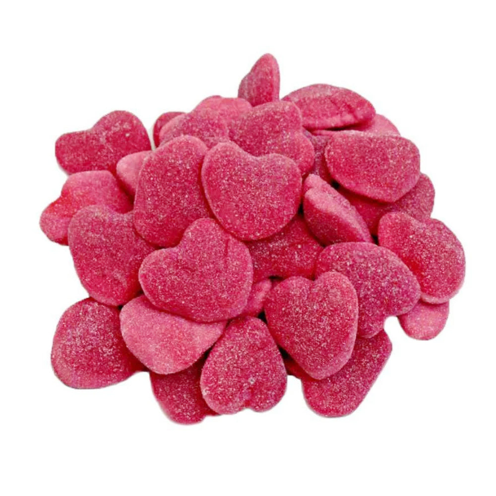Jelly Filled Strawberry Hearts Candy