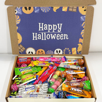 Purple Happy Halloween Wrapped Sweets Box