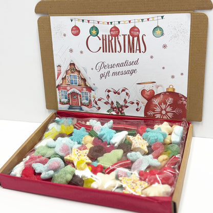 Personalised Christmas Baubles Sweet Box