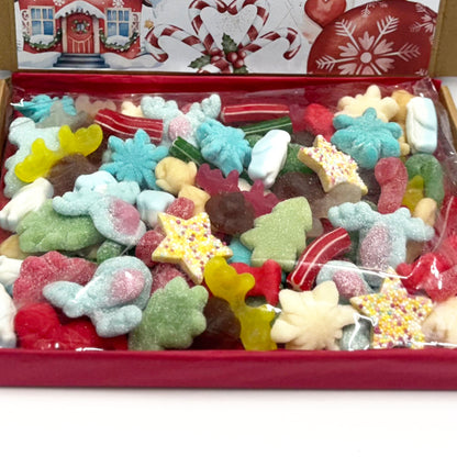 Personalised Christmas Baubles Sweet Box