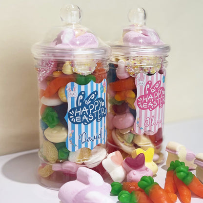Personalised Easter Victorian Retro Sweets Jar