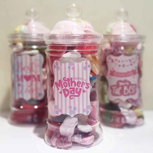 Mother's Day Victorian Candy Jar with Assorted Sweets
