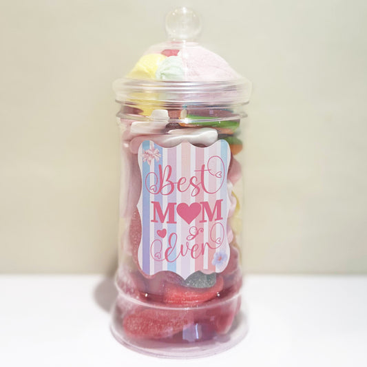 Mother's Day Victorian Sweet Jar - Best Mum Ever