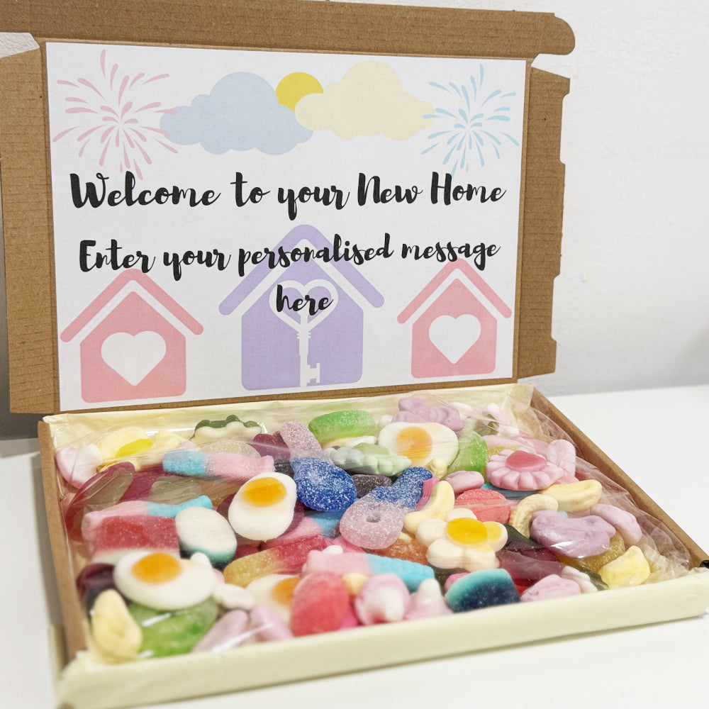 Personalised New Home Housewarming Gift Sweet Box
