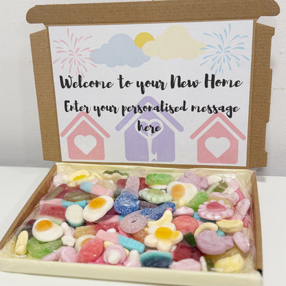 Personalised New Home Housewarming Gift Sweet Box