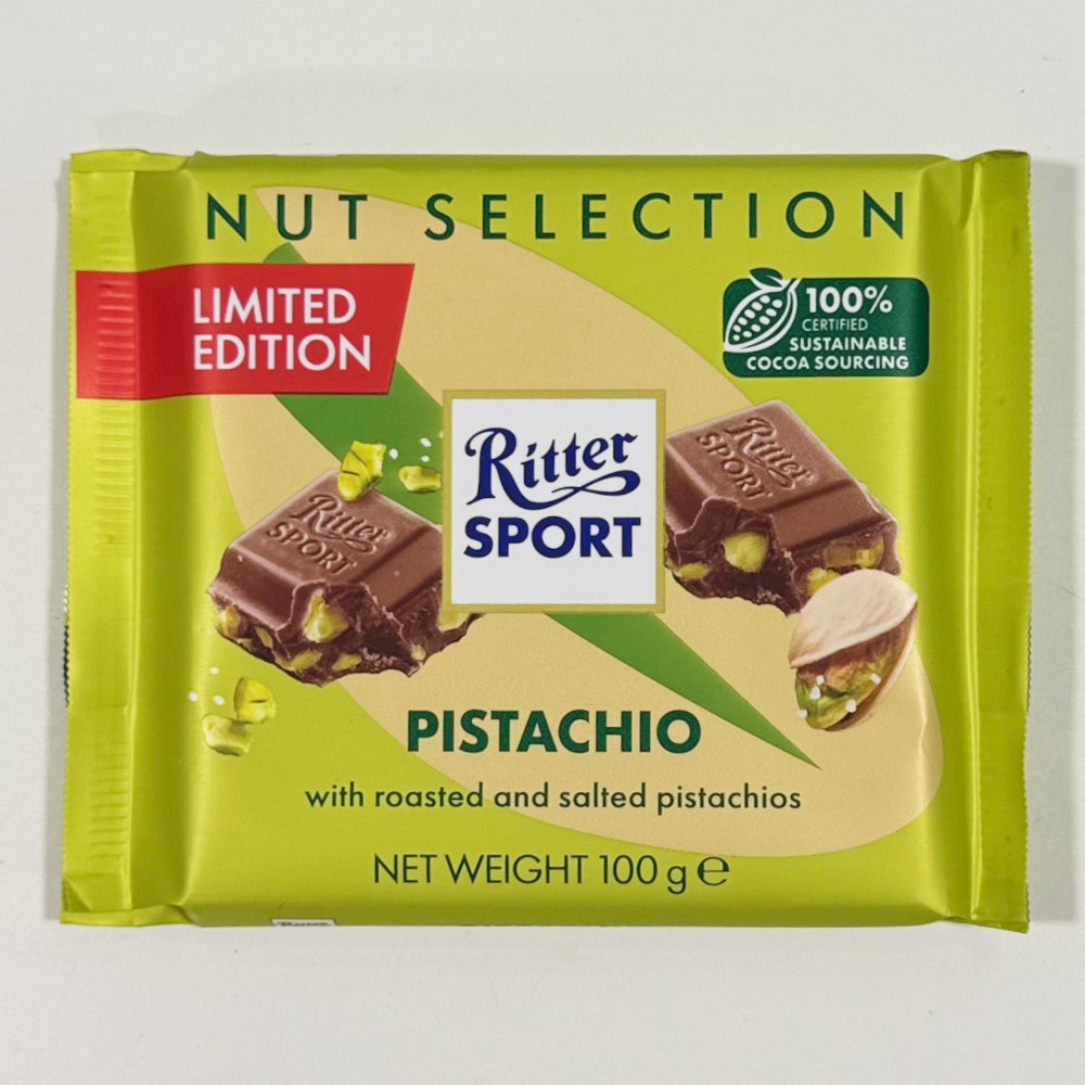 Ritter Sport Pistachio Chocolate Bar 100gm