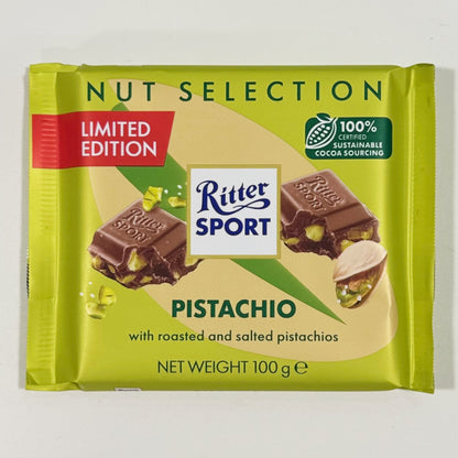 Ritter Sport Pistachio Chocolate Bar 100gm