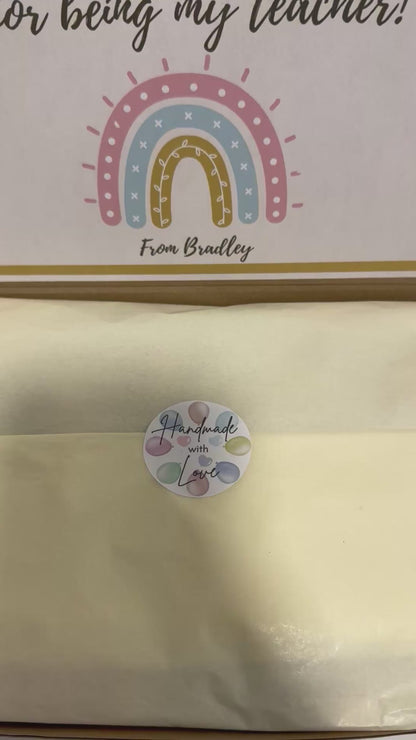 Personalised Thank you Teacher Sweets Gift Box