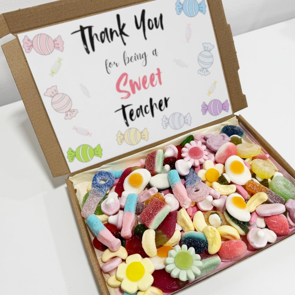 Personalised Sweet Teacher Sweets Gift Box