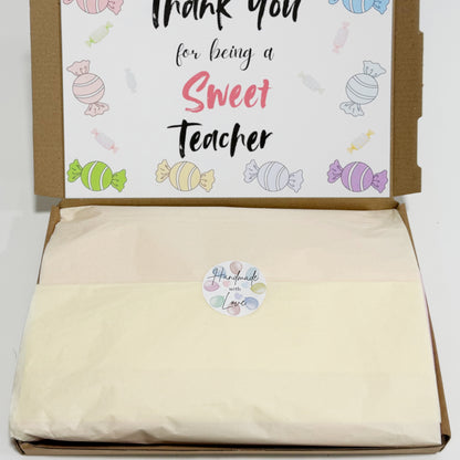 Personalised Sweet Teacher Sweets Gift Box