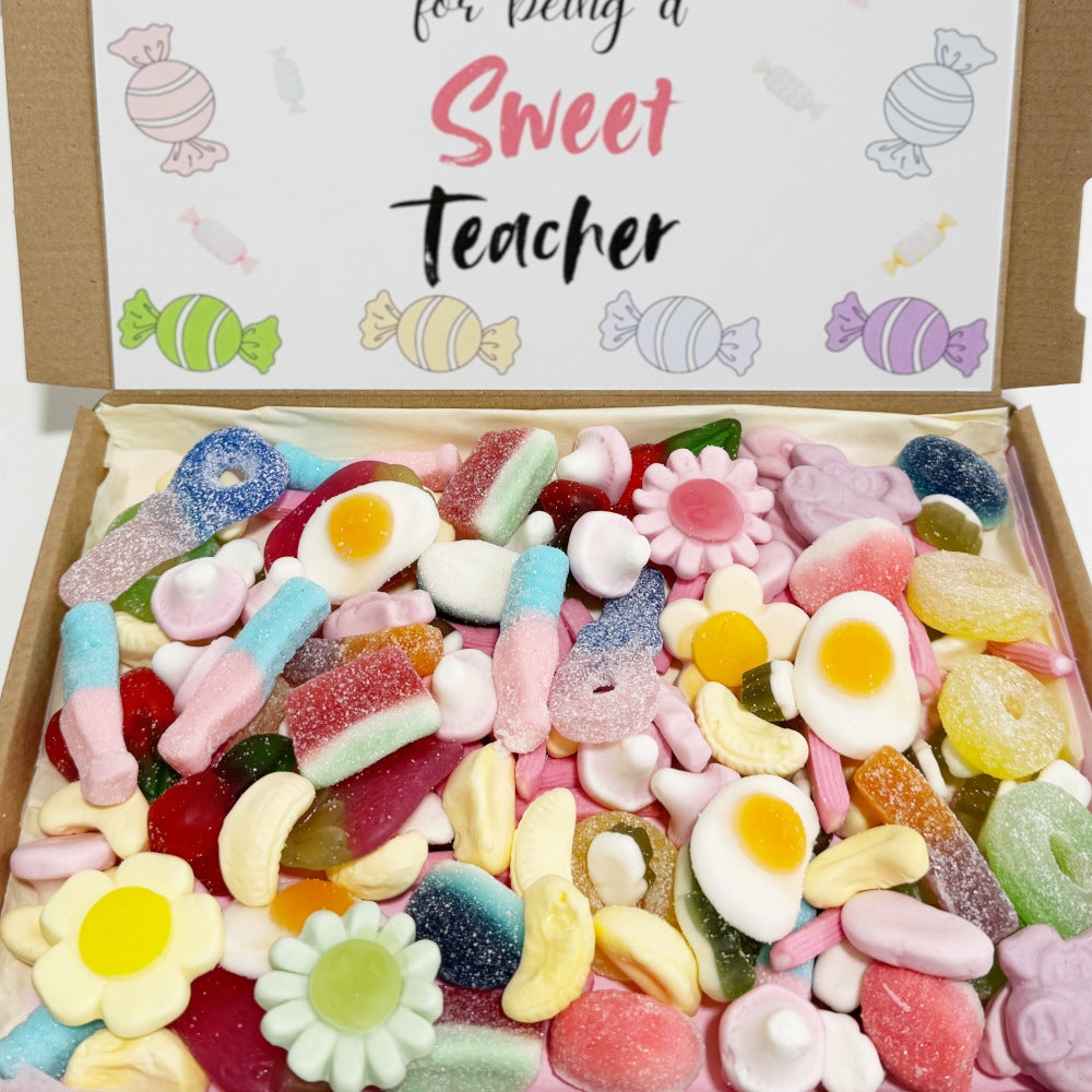 Personalised Sweet Teacher Sweets Gift Box