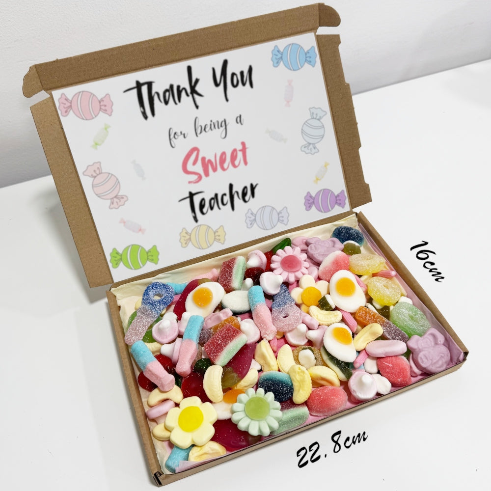 Personalised Sweet Teacher Sweets Gift Box