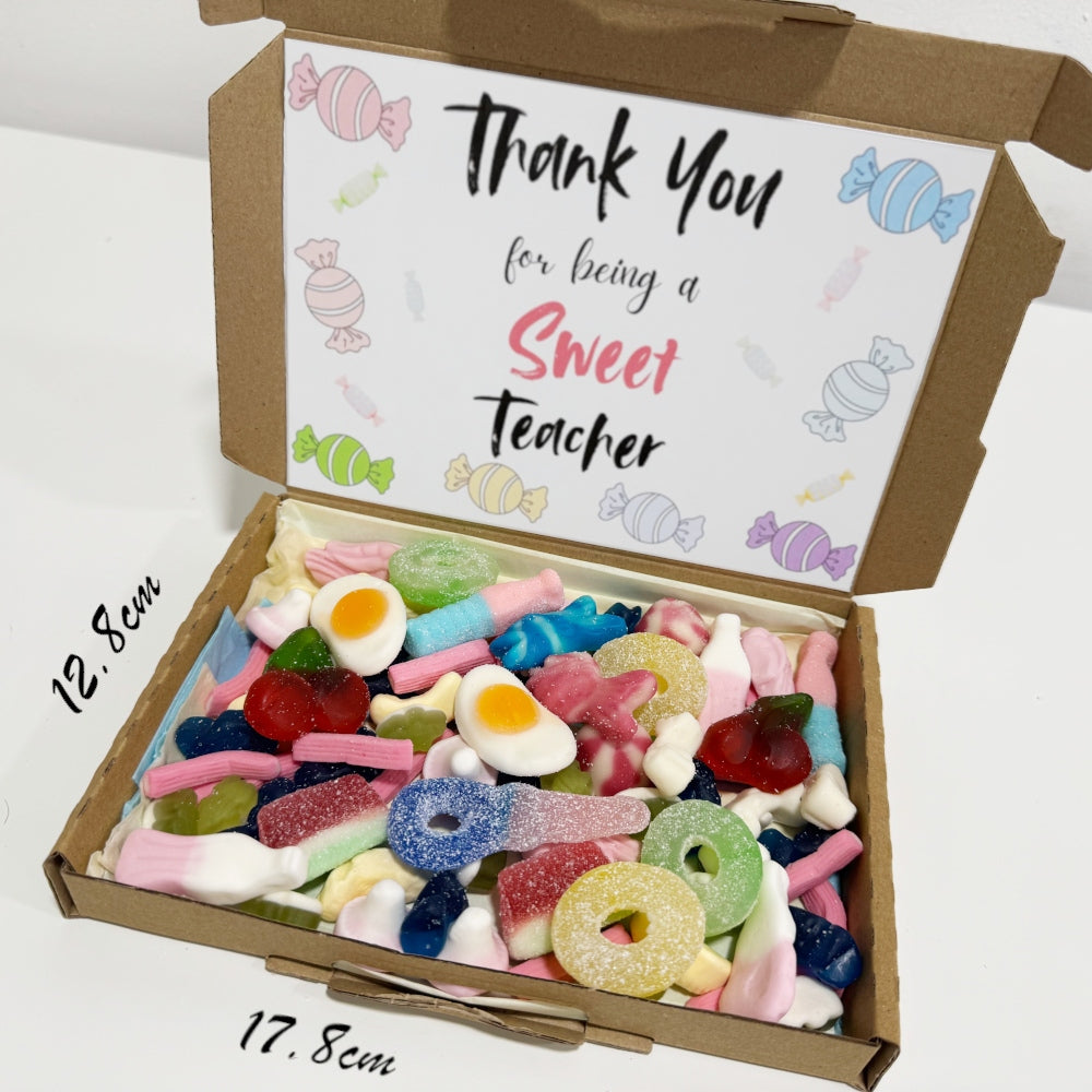 Personalised Sweet Teacher Sweets Gift Box